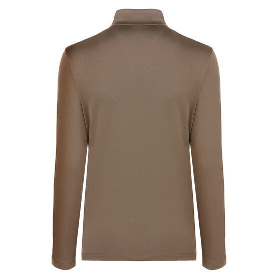 Valiente 1/2 Zip Stretch Thermo Midlayer taupe von Valiente