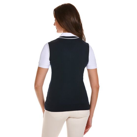 Valiente Basic Pullunder Strick navy von Valiente