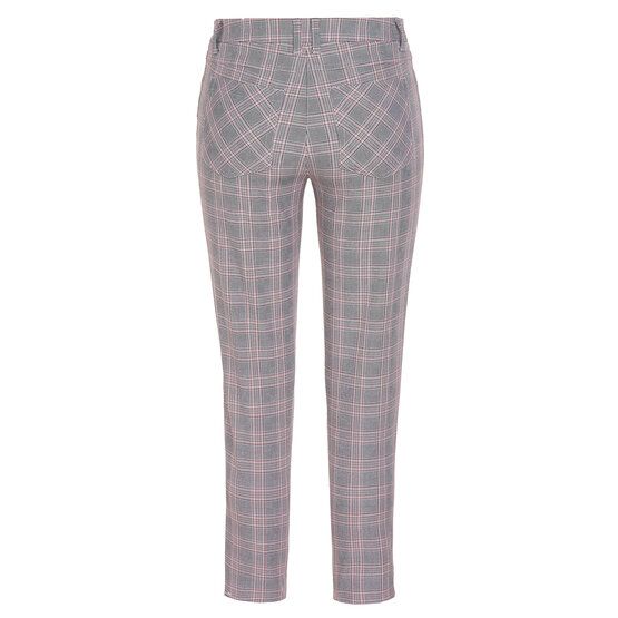 Valiente DARIA 5-Pocket Karo Stretch 7/8 Hose kariert von Valiente
