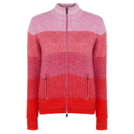 Valiente Degrade Jacke Windstopp Strick fancy von Valiente