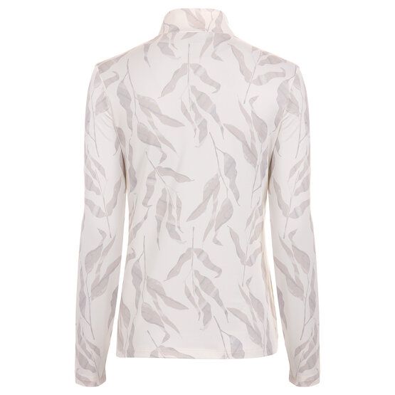 Valiente Druck 1/2 Zip Soft Touch Thermo Unterzieher ecru von Valiente