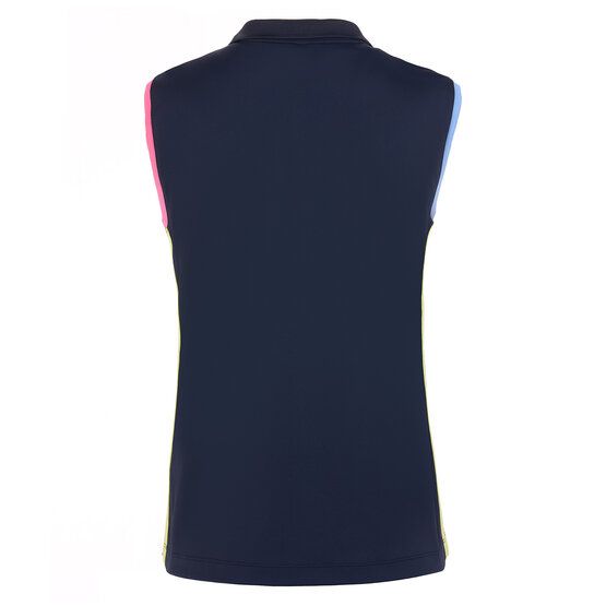 Valiente Farbspiel ohne Arm Polo navy von Valiente
