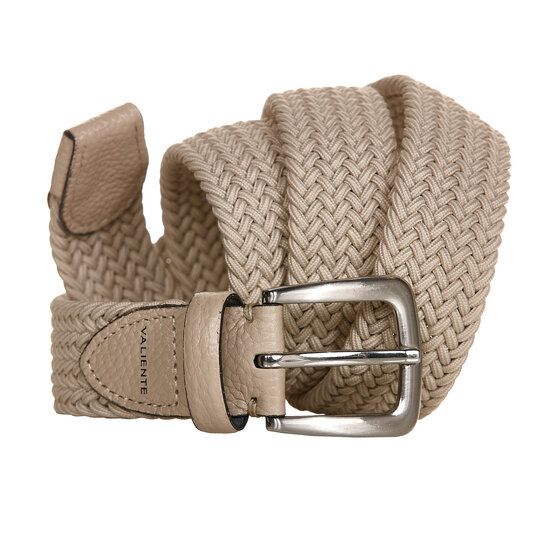 Valiente Flecht Gürtel Accessoires beige von Valiente