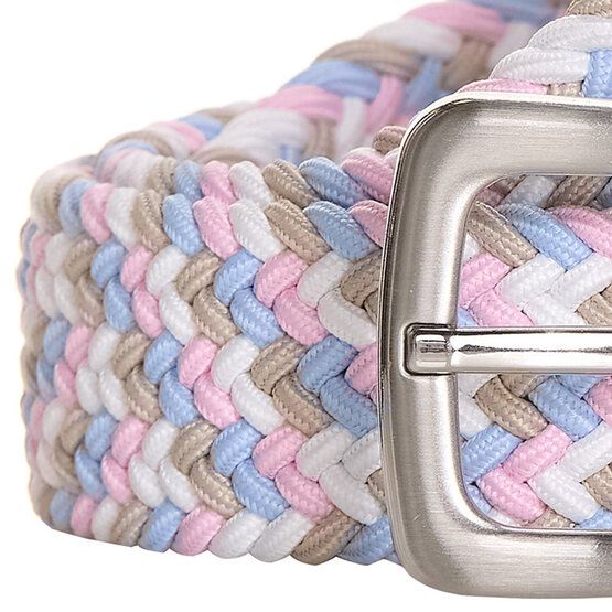 Valiente Flecht Gürtel rosa von Valiente