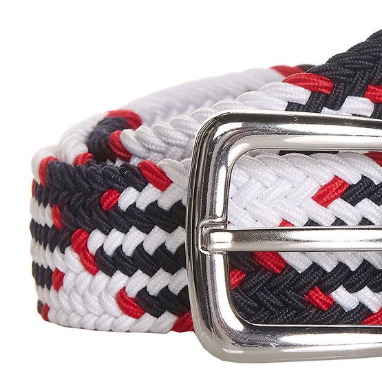 Valiente Flecht Gürtel rot von Valiente