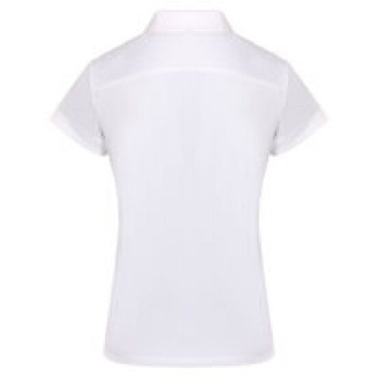 Valiente Funktions Halbarm Polo weiß von Valiente