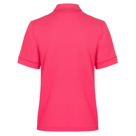 Valiente Funktions Pique Halbarm Polo pink von Valiente