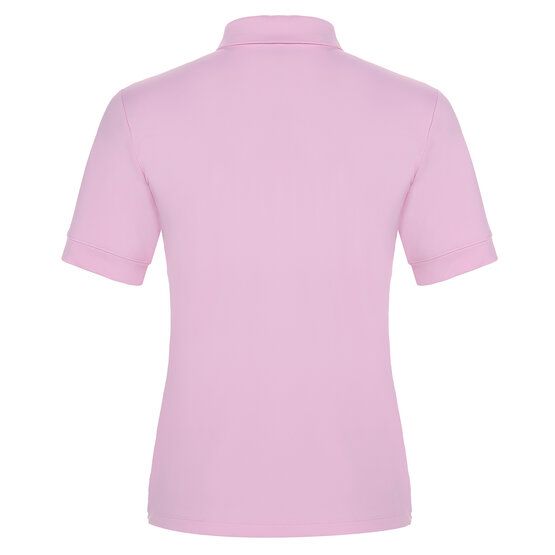 Valiente Funktions Pique Halbarm Polo rosa von Valiente