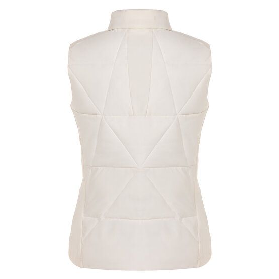 Valiente Hybrid Stretch Stepp Thermo Weste ecru von Valiente