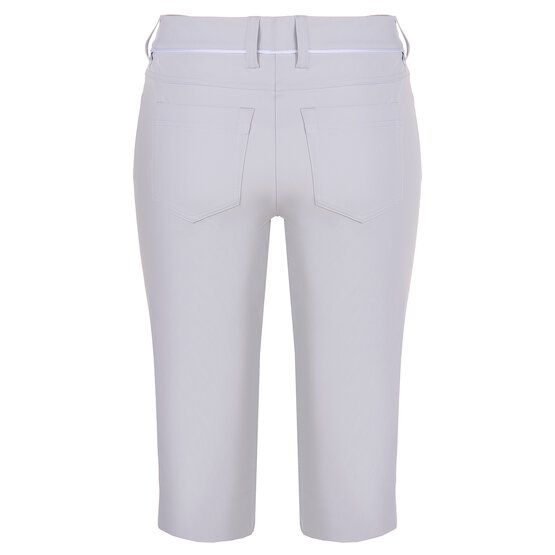 Valiente JULIE Kontrastpiping Capri Hose hellgrau von Valiente