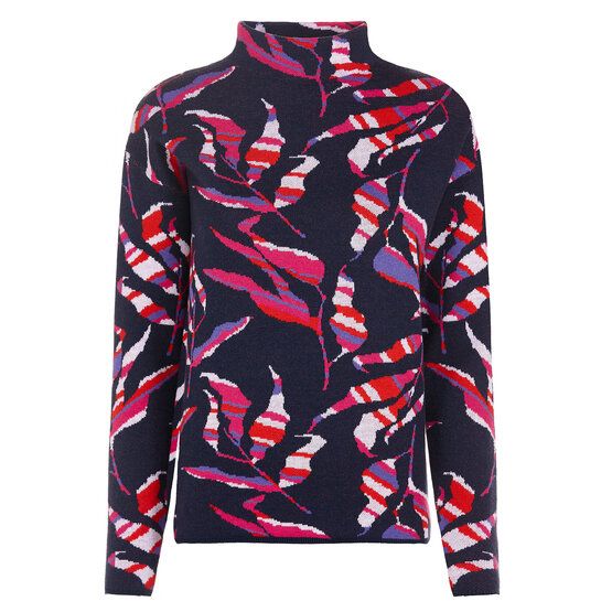 Valiente Jacquard Pullover Strick mehrfarbig von Valiente