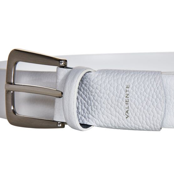 Valiente Leder Gürtel Accessoires weiß von Valiente