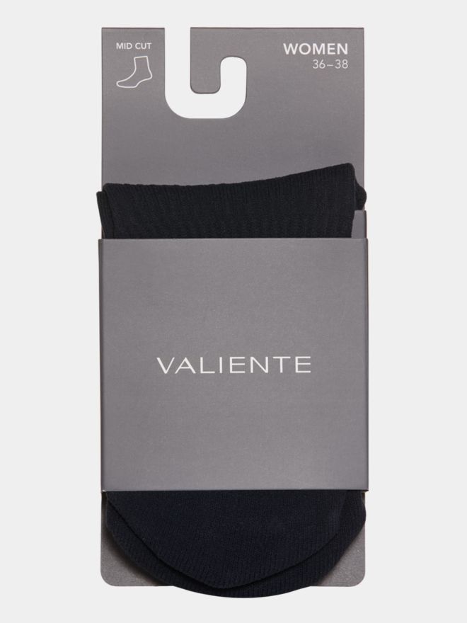 Valiente Mid Rise Socks navy von Valiente