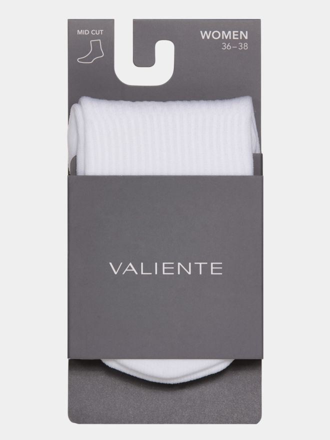Valiente Mid Rise Socks weiß von Valiente