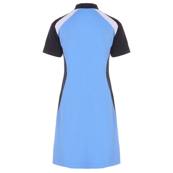 Valiente Pique Stehkragen Halbarm Kleid blau Valiente Pique Stehkragen Halbarm Kleid blau von Valiente