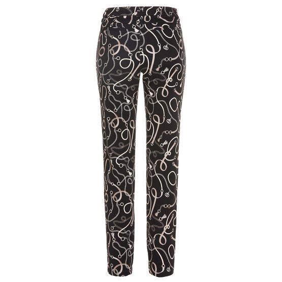 Valiente ROMY-L Druck lang Hose taupe von Valiente