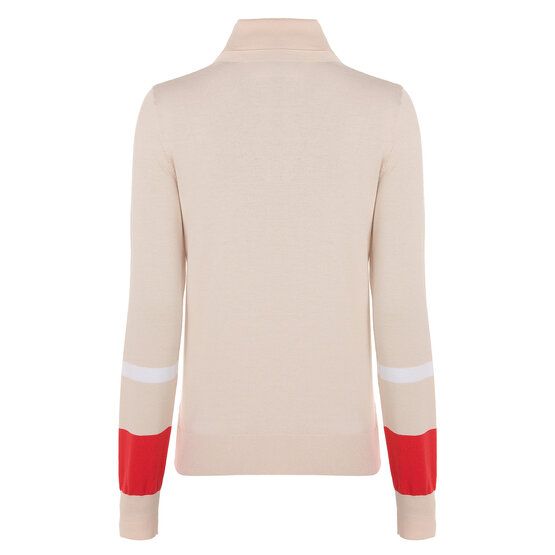 Valiente Rollkragen Pullover Strick beige von Valiente