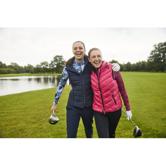 Valiente Stepp Thermo Weste pink von Valiente