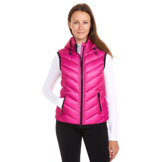 Valiente Stepp Weste Thermo fuchsia von Valiente