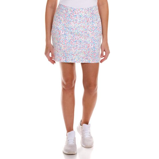 Valiente Stretch Druck kurz Skort weiß von Valiente