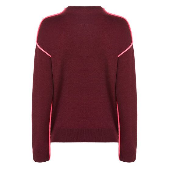 Valiente Wende Pullover Strick beere von Valiente