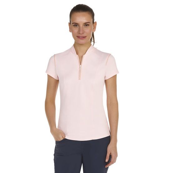 Valiente polo Halbarm Polo rosa von Valiente