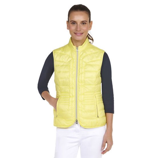 Valiente quilted vest Thermo Weste gelb von Valiente