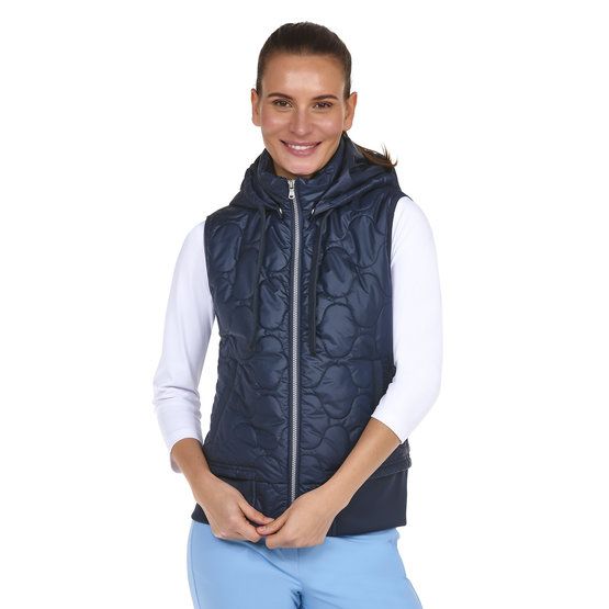 Valiente quilted vest Thermo Weste navy von Valiente