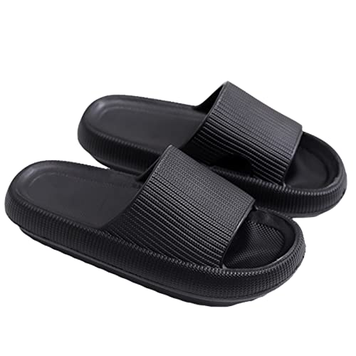 Superweiche Hausschuhe für Herren und Damen, schnell trocknend, rutschfeste dicke Sohle, Strandsandalen, Gummi-Hausschuhe für den Sommer, Garten, Flip Flops von Valink