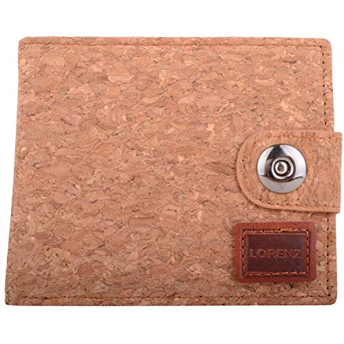 Valita Herren-Geldbörse aus Kork, mit RFID-Schutz, Braun - Kork - Größe: Einheitsgröße von Valita