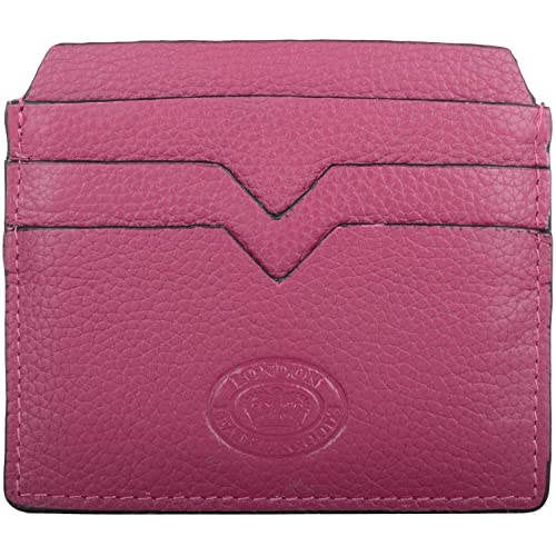 Valita Unisex Pebble Leather Slim Line Kreditkartenetui, dahlie, Einheitsgröße von Valita