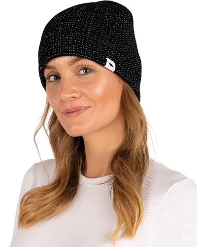 Valkental Reflektierende Mütze für Damen & Herren [Unisex] Warme & leichte Wintermütze mit weichem Material - Erhöhte Sichtbarkeit für Outdoor Aktivitäten - Variabel tragbar - Hohe Qualität von Valkental