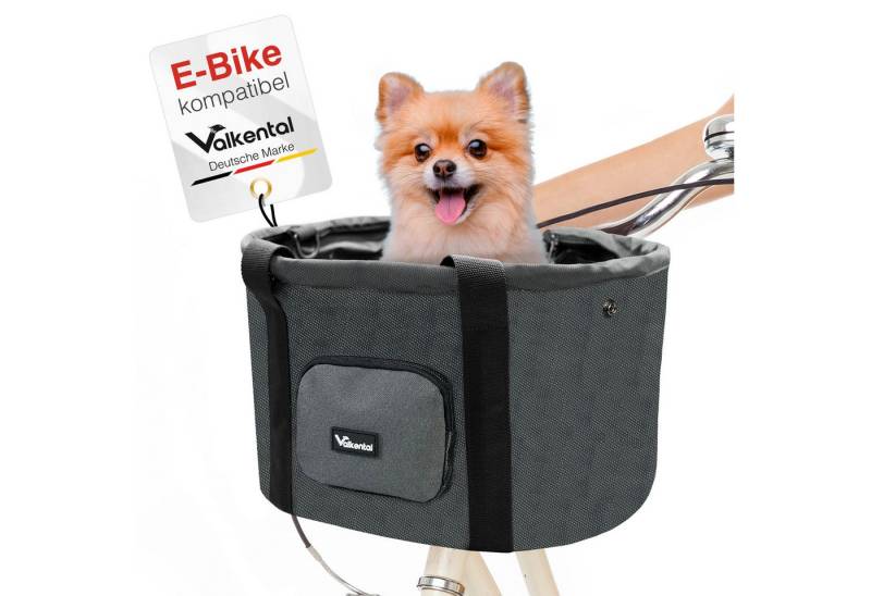 Valkental Tierfahrradkorb Fahrradkorb für Hunde Valkental Tierfahrradkorb Fahrradkorb für Hunde von Valkental
