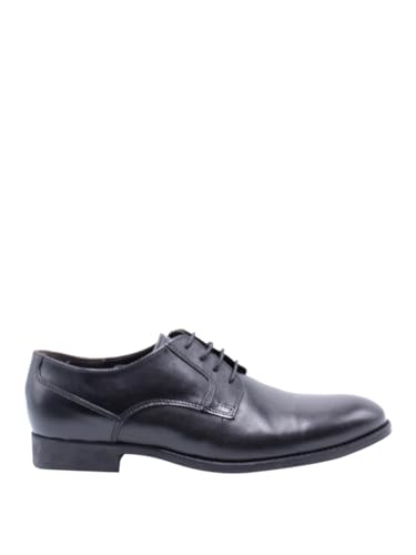 VALLEVERDE DERBY CASUAL HERREN SCHUHE 47822 LEDER SCHWARZ ORIGINAL PE 2024, Schwarz , 43 EU von Valleverde