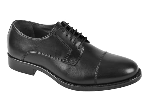VALLEVERDE DERBY CASUAL HERREN SCHUHE 47871 LEDER SCHWARZ ORIGINAL AI 2023, Schwarz , 42 EU von Valleverde