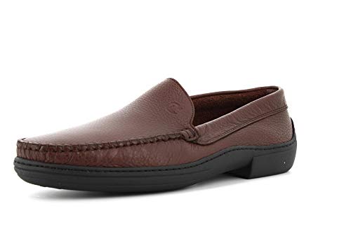 Valleverde 11852 Mokassin für Herren, Leder, Braun oder Schwarz, bequemer Schuh, geeignet für alle Gelegenheiten. Frühling/Sommer 2020., Braun - braun - Größe: 39 EU von Valleverde