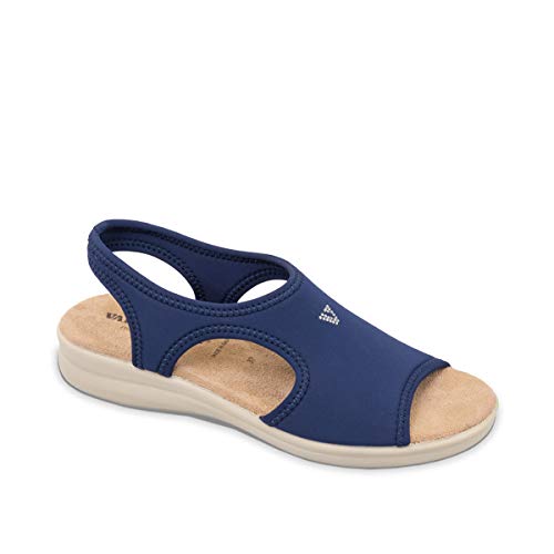 Valleverde Sandalen Frau in der blauen Synthetic 25322. EIN bequemer Schuh für alle Gelegenheiten geeignet. Frühling Sommer 2020 EU-37 von Valleverde