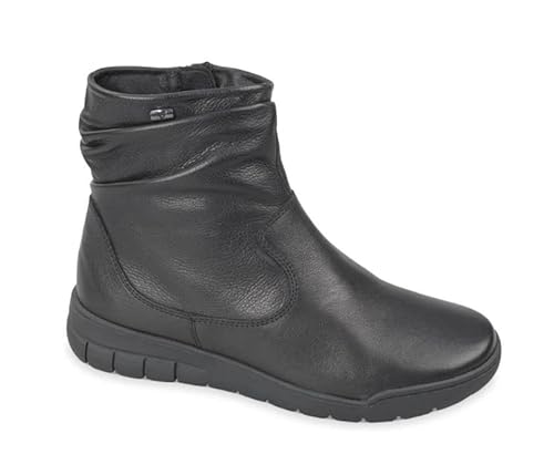 Valleverde Stiefeletten aus Leder für Damen, Schwarz , 35 EU von Valleverde