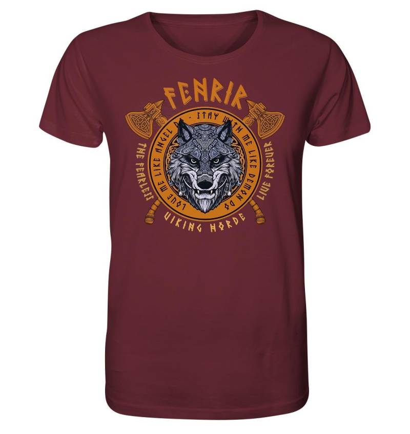Fenrir The Fearless Viking Horde Live Forever T-Shirt - Unisex Wears T-Shirt Fenrir The Fearless Viking Horde Live Forever T-Shirt - Unisex Wears T-Shirt von VallhallaDesignsShop
