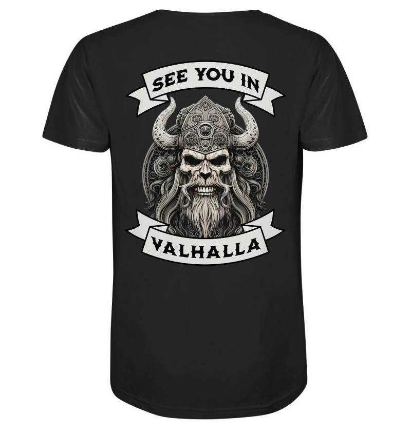 See You in Valhalla/ Nordic Shirt/Ragnar Feasting Valhalla/Graphic Design Black Viking Tshirt Winter Sweaters For Unisex Eco See You in Valhalla/ Nordic Shirt/Ragnar Feasting Valhalla/Graphic Design Black Viking Tshirt Winter Sweaters For Unisex Eco von VallhallaDesignsShop