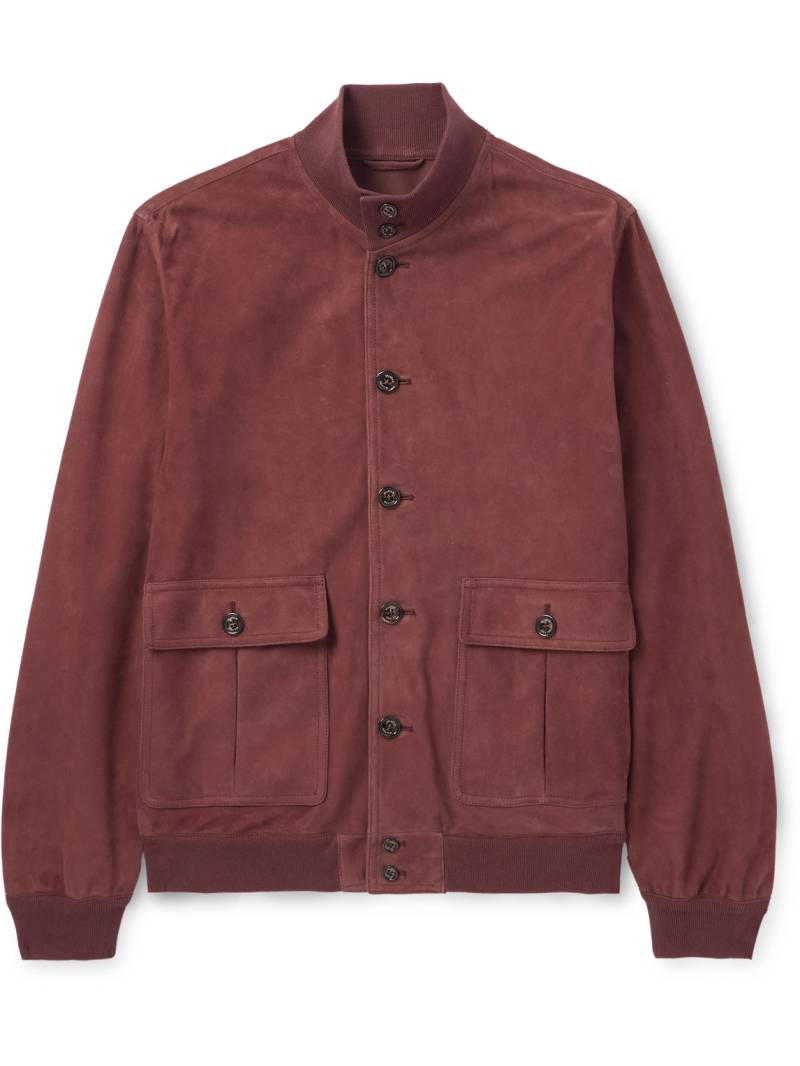 Valstar - Valstarino Suede Jacket - Men - Red - IT 48 von Valstar