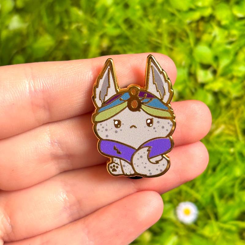 Arkan Inspirierter Süßer Chibi Cat Lest Emaille Pin von Valtassi
