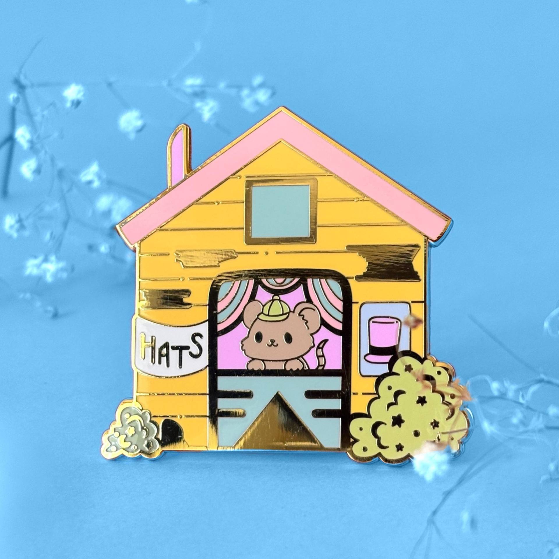 Hochwertiger Stardew Valley Spiel Inspirierter Hüte Maus Hard Emaille Pin Hochwertiger Stardew Valley Spiel Inspirierter Hüte Maus Hard Emaille Pin von Valtassi