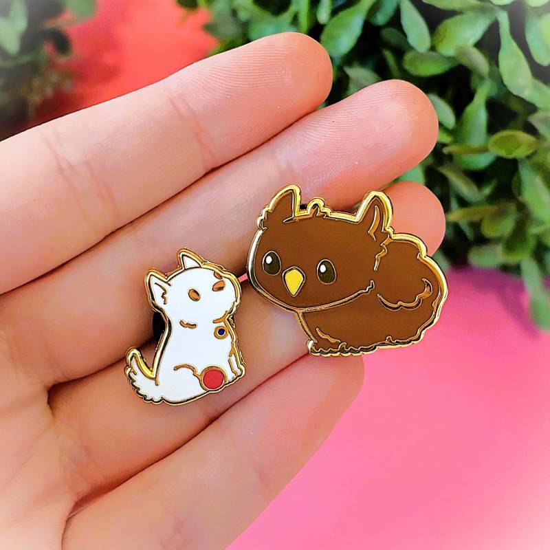 Kratz Und Eulenbär Baldur's Gate 3 Inspiriert Hard Enamel Pin von Valtassi