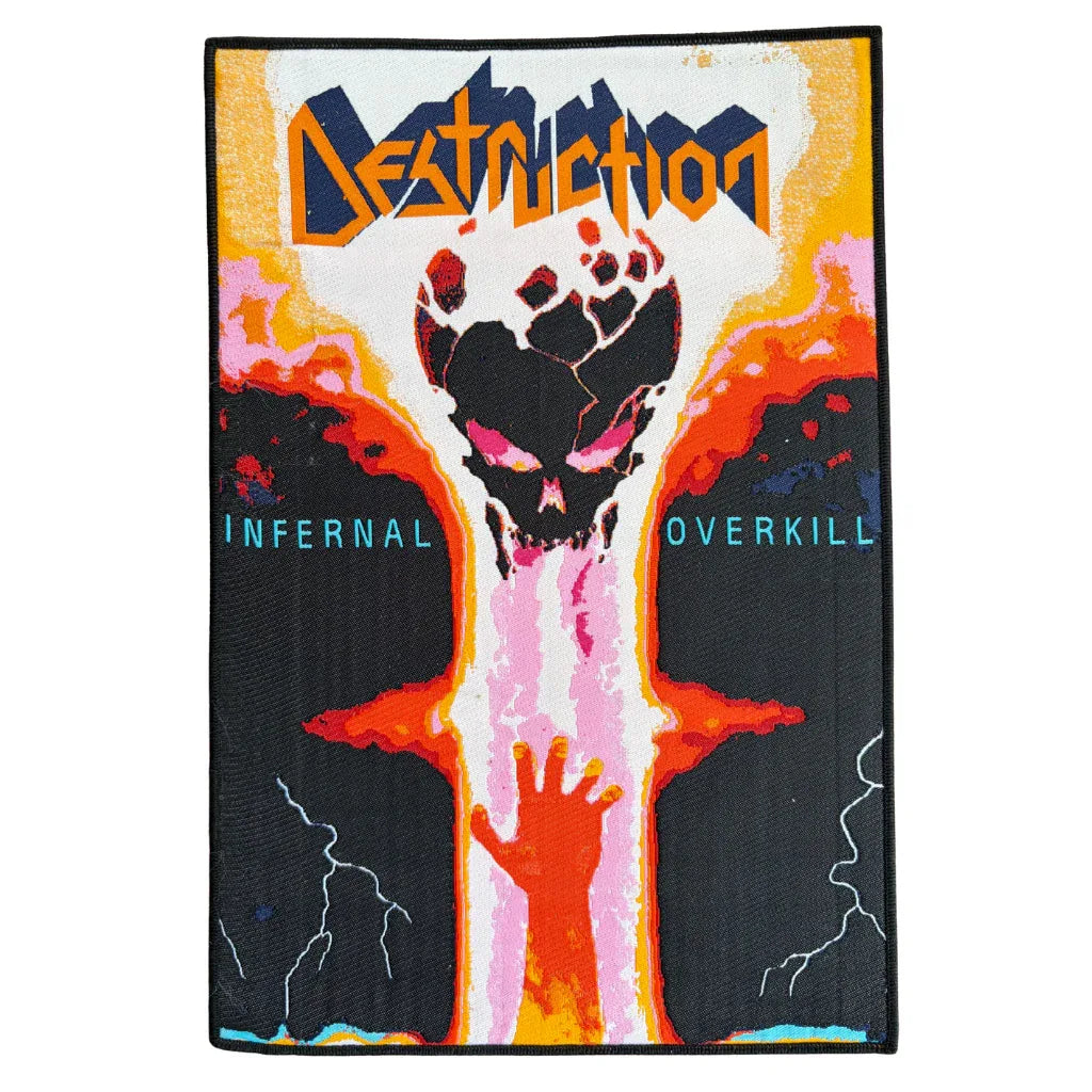 Destruction Backpatch Rückenaufnäher  · Infernal Overkill (20cm x 29cm) von Value Merch