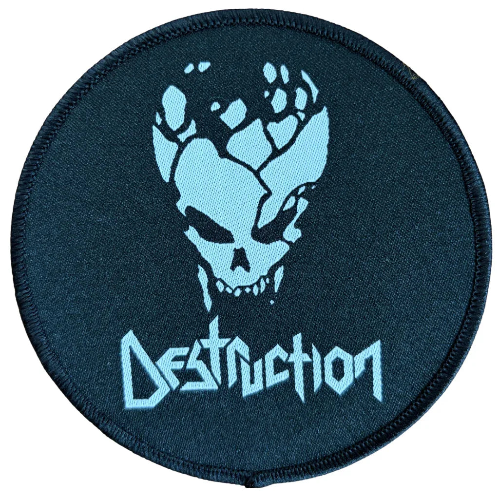 Destruction Patch Rund · Skull (Ø 9cm) von Value Merch