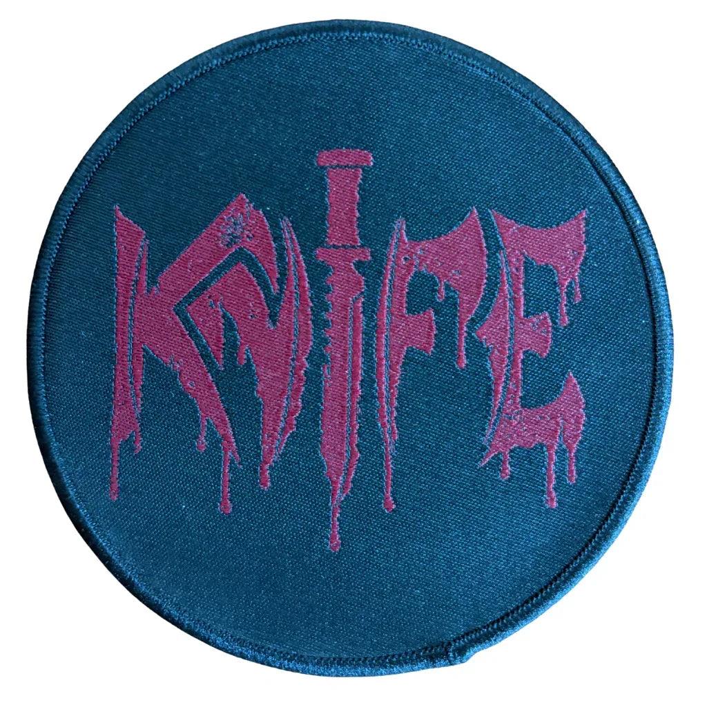 Knife Patch Rund · Logo Red (Ø 9cm) von Value Merch