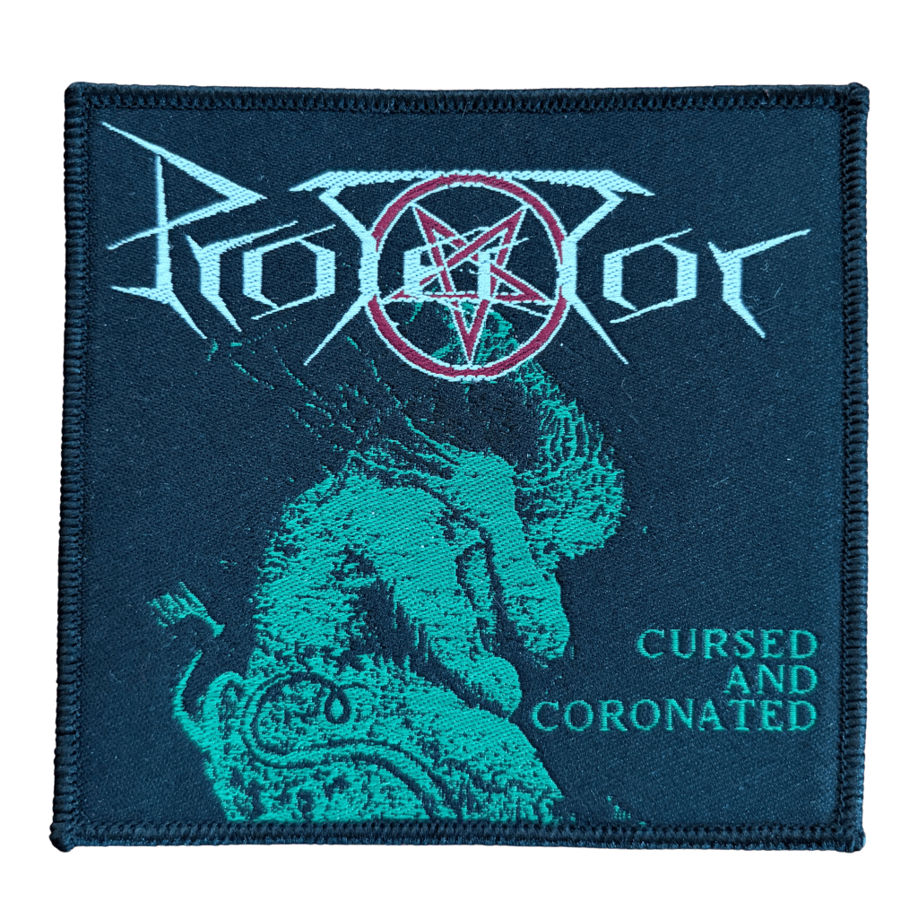 Protector Patch · Cursed And Coronated (10cm x 10cm) von Value Merch