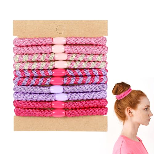 10 Stück Haargummi Armband, Zopfgummis Mädchen Elastische Geflochtene Haarbänder für alle Haartypen, Sportfest und Alltagstauglich mit Rutschfestem Halt und Schonender Materialqualität 10 Stück Haargummi Armband, Zopfgummis Mädchen Elastische Geflochtene Haarbänder für alle Haartypen, Sportfest und Alltagstauglich mit Rutschfestem Halt und Schonender Materialqualität von ValueBargain