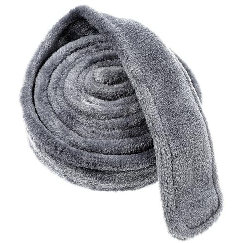 ValueBargain Gürtel für Bademantel, Bademantel Gürtel Ersatz Unisex Taillengürtel aus Polyester für Herren, Weich & Langlebig, Hotelqualität (Grau) von ValueBargain